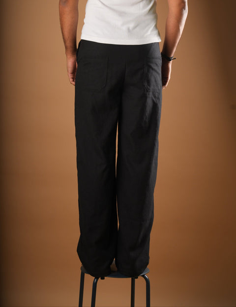 Black Linen Pants