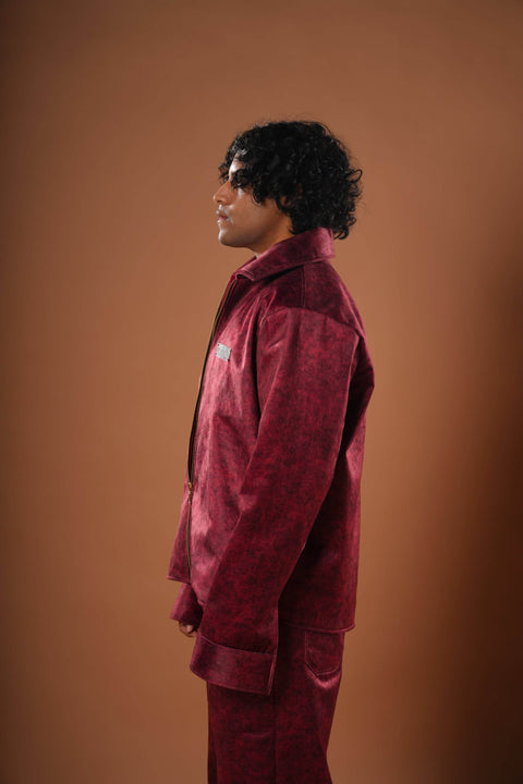 Suede Beaded Jacket - resaclothing