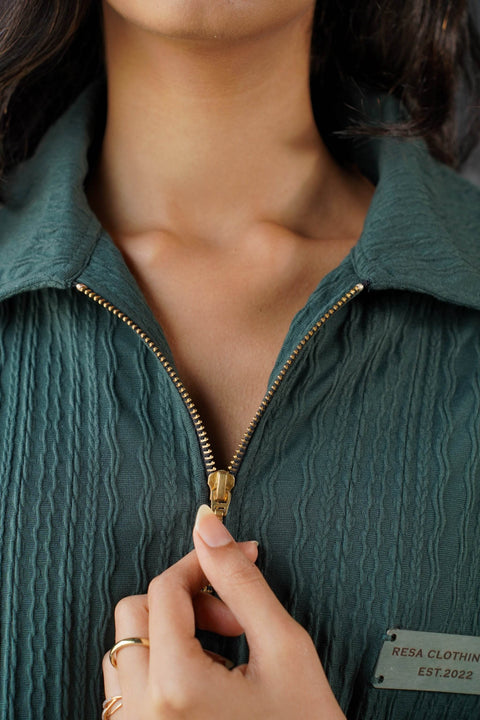 Green Polo - resaclothing