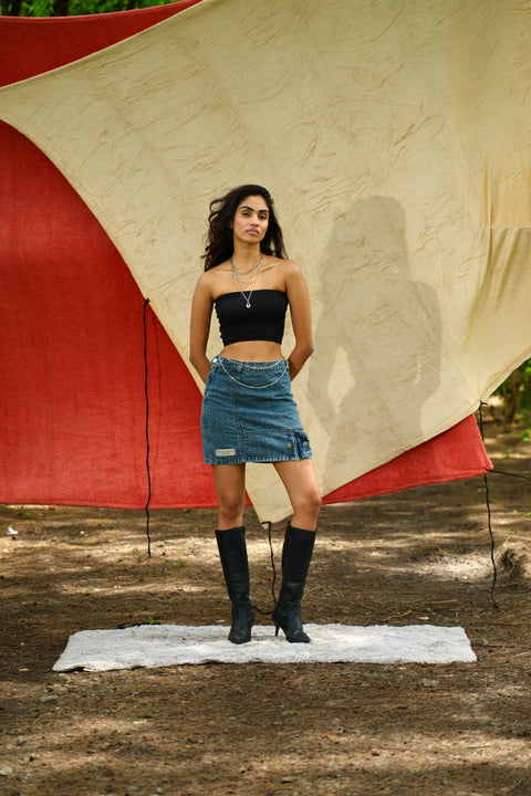 TAS Denim Skirt - resaclothing