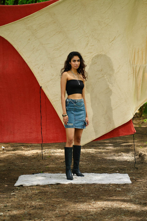 TAS Denim Skirt - resaclothing