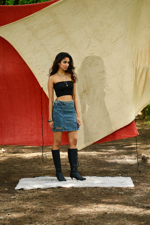 TAS Denim Skirt - resaclothing