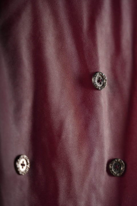 Leather Buttoned Jacket - resaclothing