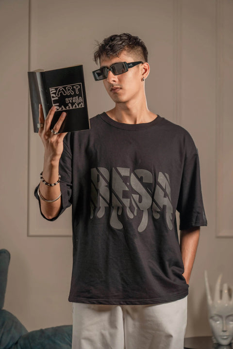 Black Solids Tee - resaclothing