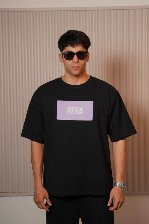 Lavender Logo Tee - resaclothing
