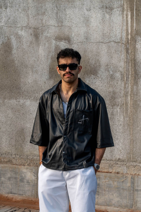 TYOHAAR Leather Shirt - resaclothing