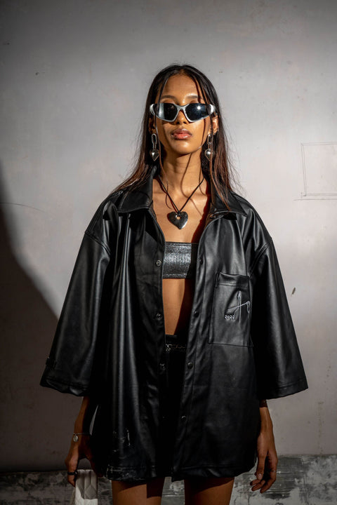 TYOHAAR Leather Shirt - resaclothing