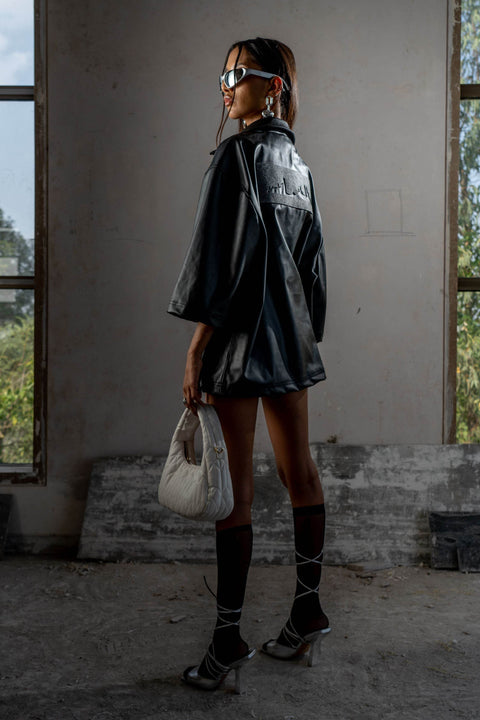 TYOHAAR Leather Shirt - resaclothing