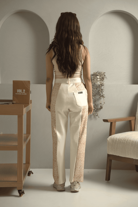 Haath ka Maal Pants - OFF WHITE - resaclothing