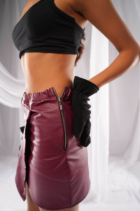 Revival Burgundy Leather Set - resaclothing