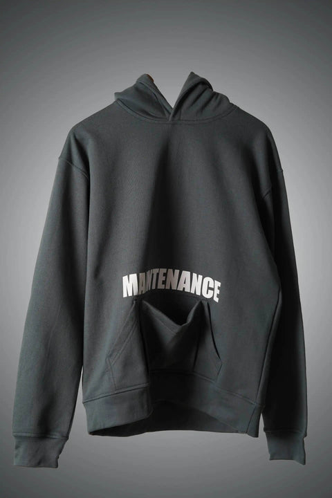 Maintenance Hoodie Grey - resaclothing