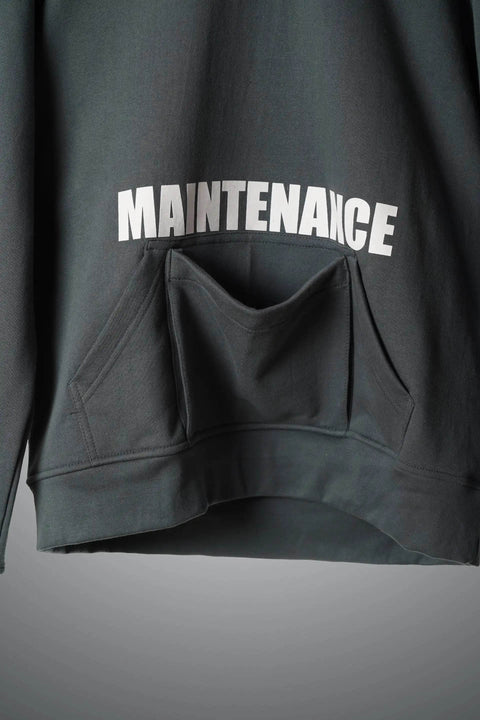 Maintenance Hoodie Grey - resaclothing