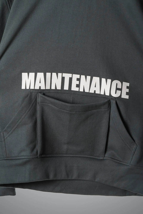 Maintenance Hoodie Grey - resaclothing