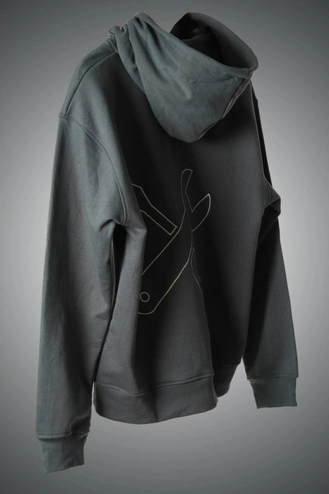 Maintenance Hoodie Grey - resaclothing