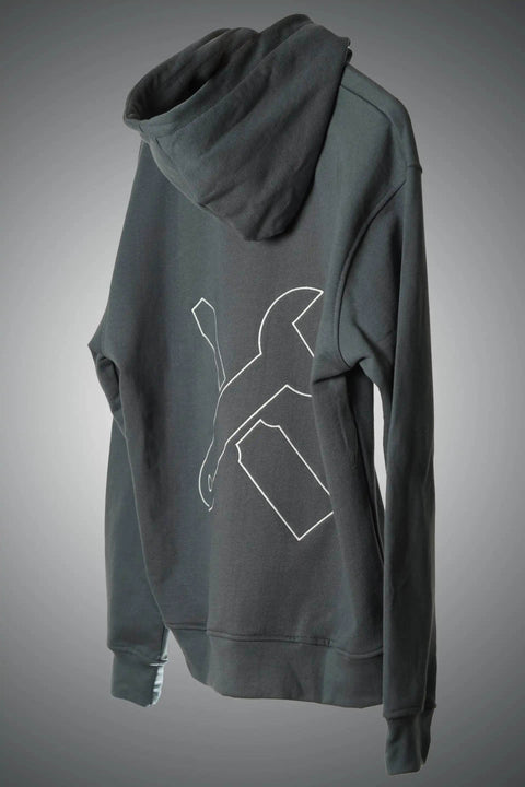 Maintenance Hoodie Grey - resaclothing