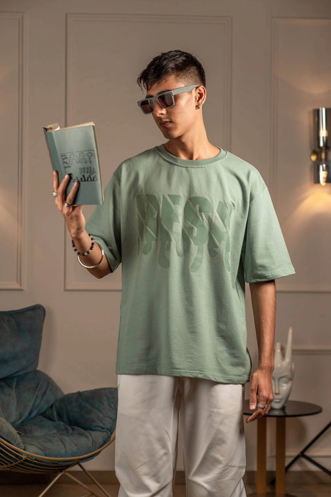 Pista Green Solids Tee - resaclothing
