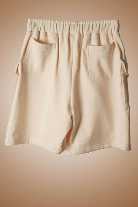 Repair Shorts Cream - resaclothing