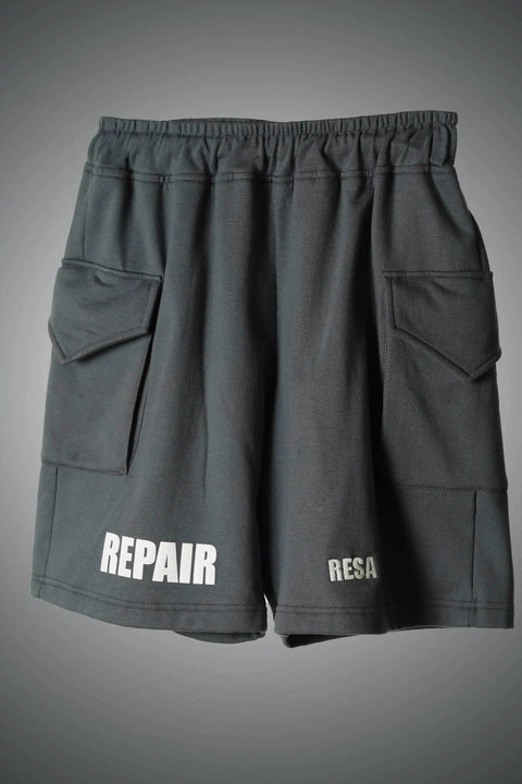 Repair Shorts Grey - resaclothing