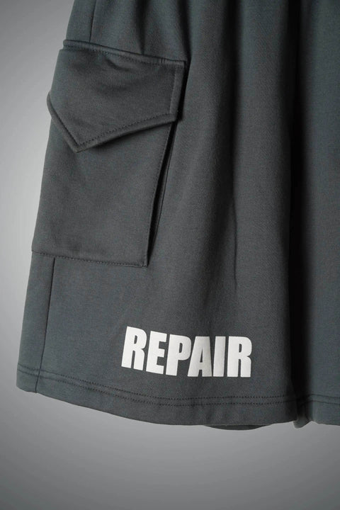 Repair Shorts Grey - resaclothing