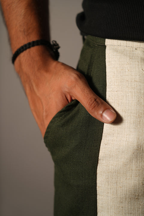 Chaar Palla Linen Pants