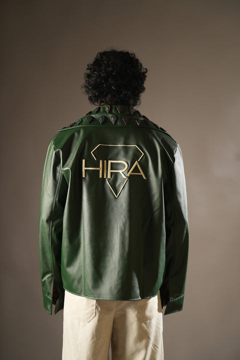 Hara by Hira Leather Jacket
