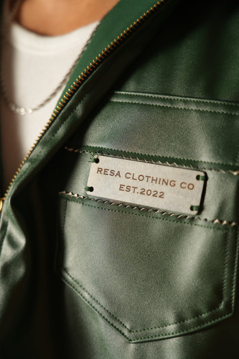 Hara by Hira Leather Jacket