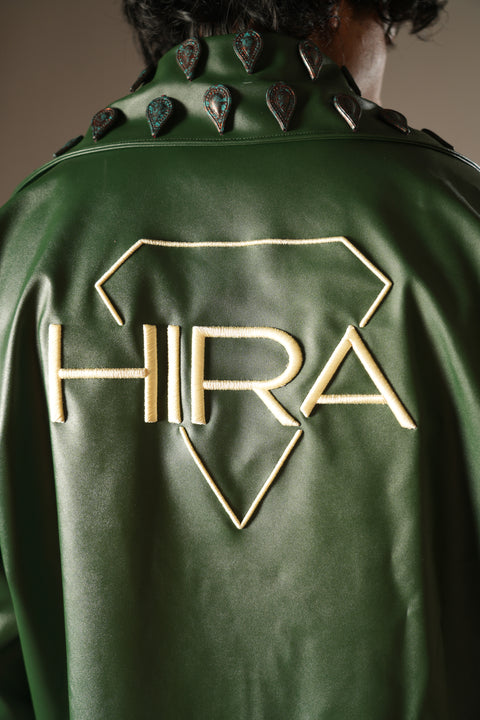 Hara by Hira Leather Jacket