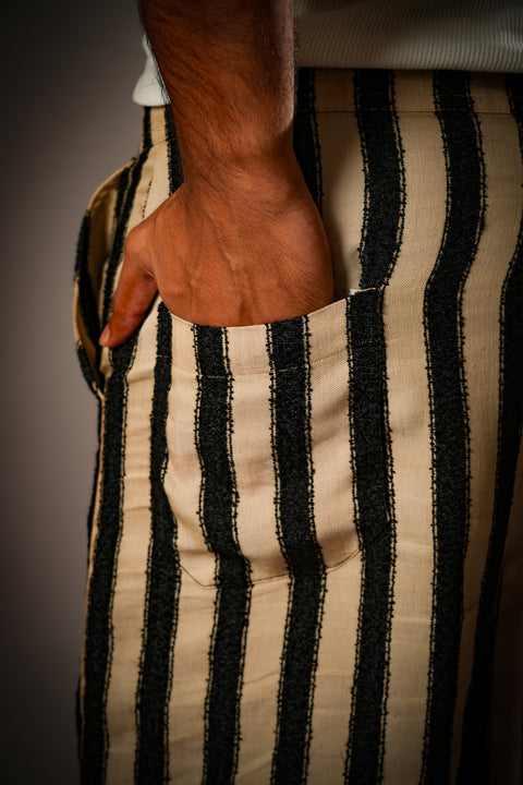 Hira Striped Pants