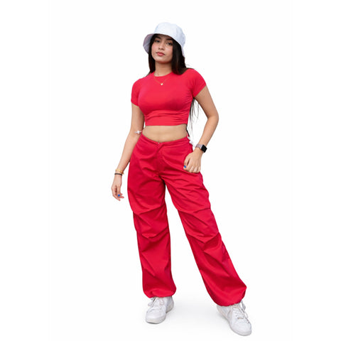 Hot Pink Crop Top
