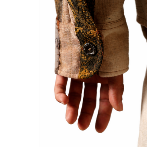 Brown Chaar Palla Shirt