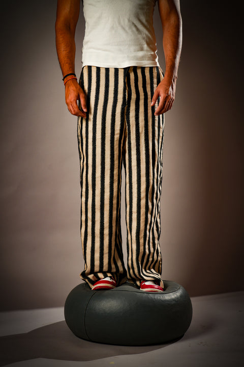 Hira Striped Pants
