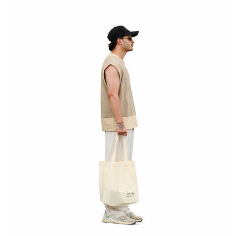 TAS Khaki Knit Vest