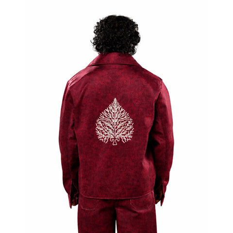 Suede Beaded Jacket