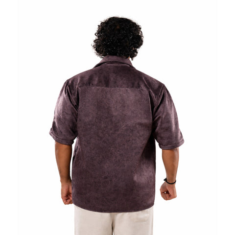 Suede Bowling Shirt