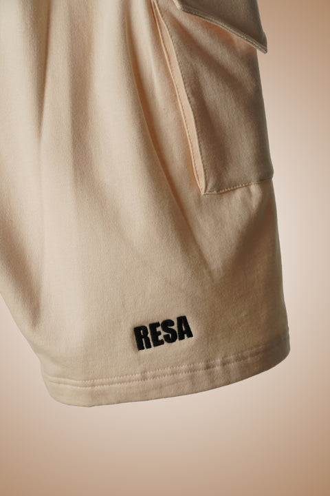 Repair Shorts Cream