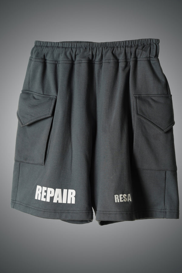 Repair Shorts Grey