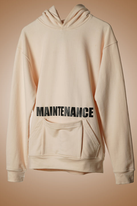 Maintenance Hoodie Cream