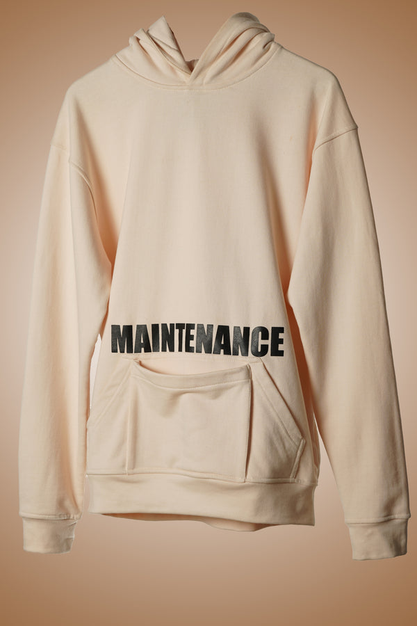 Maintenance Hoodie Cream